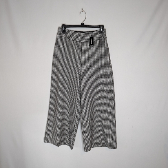 Express Cropped Houndstooth Pants - Picture 2 of 12